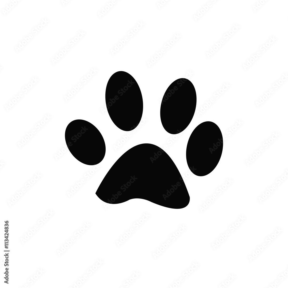 animal paws print