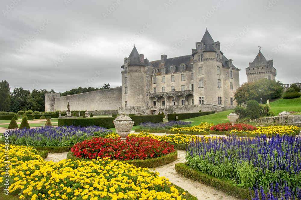 Castle of la Roche Courbon in France