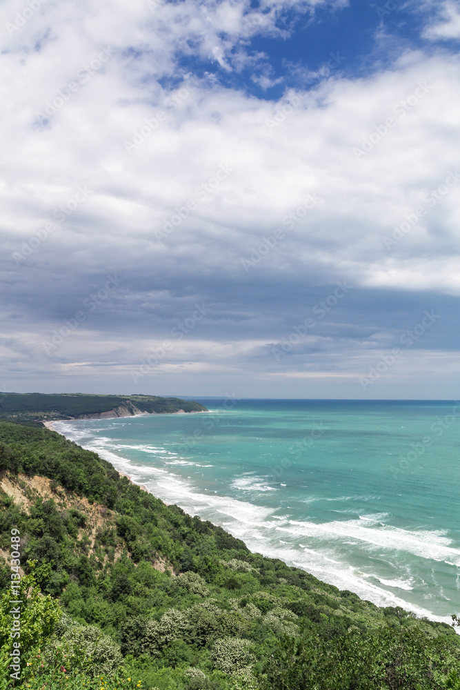Coastline on the Black sea, Bulgaria Coastline on the Black sea, Bulgaria
