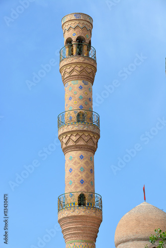 Minaret tower in Tabriz, Iran