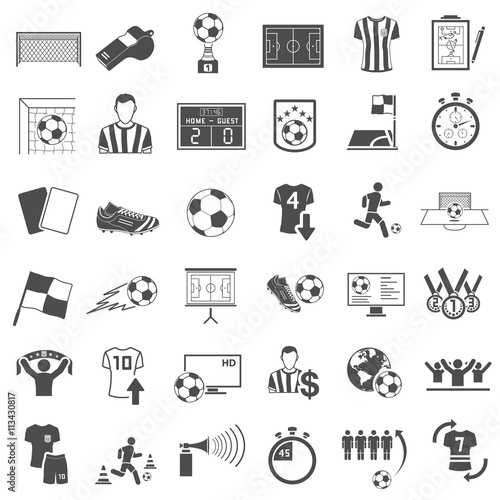 Soccer Icons Set