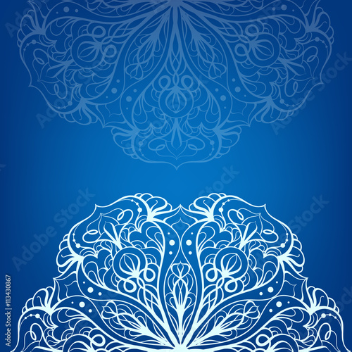 Vector ethnic ornamental element