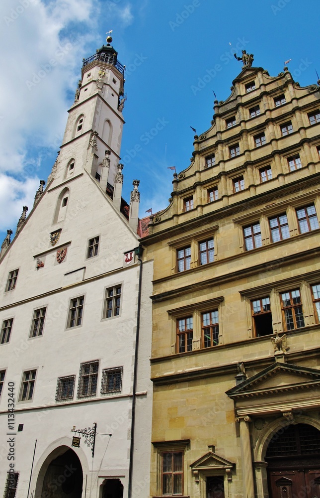 Fototapeta premium Rothenburg o. d. T., Rathaus