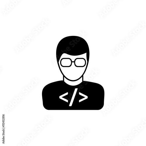 Programmer simple icon