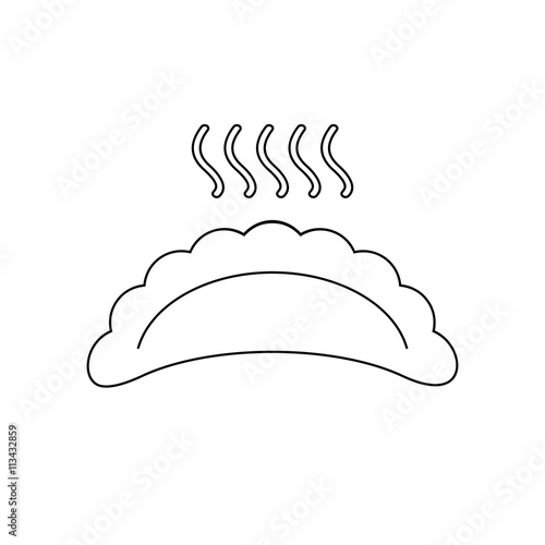 Ravioli line icon