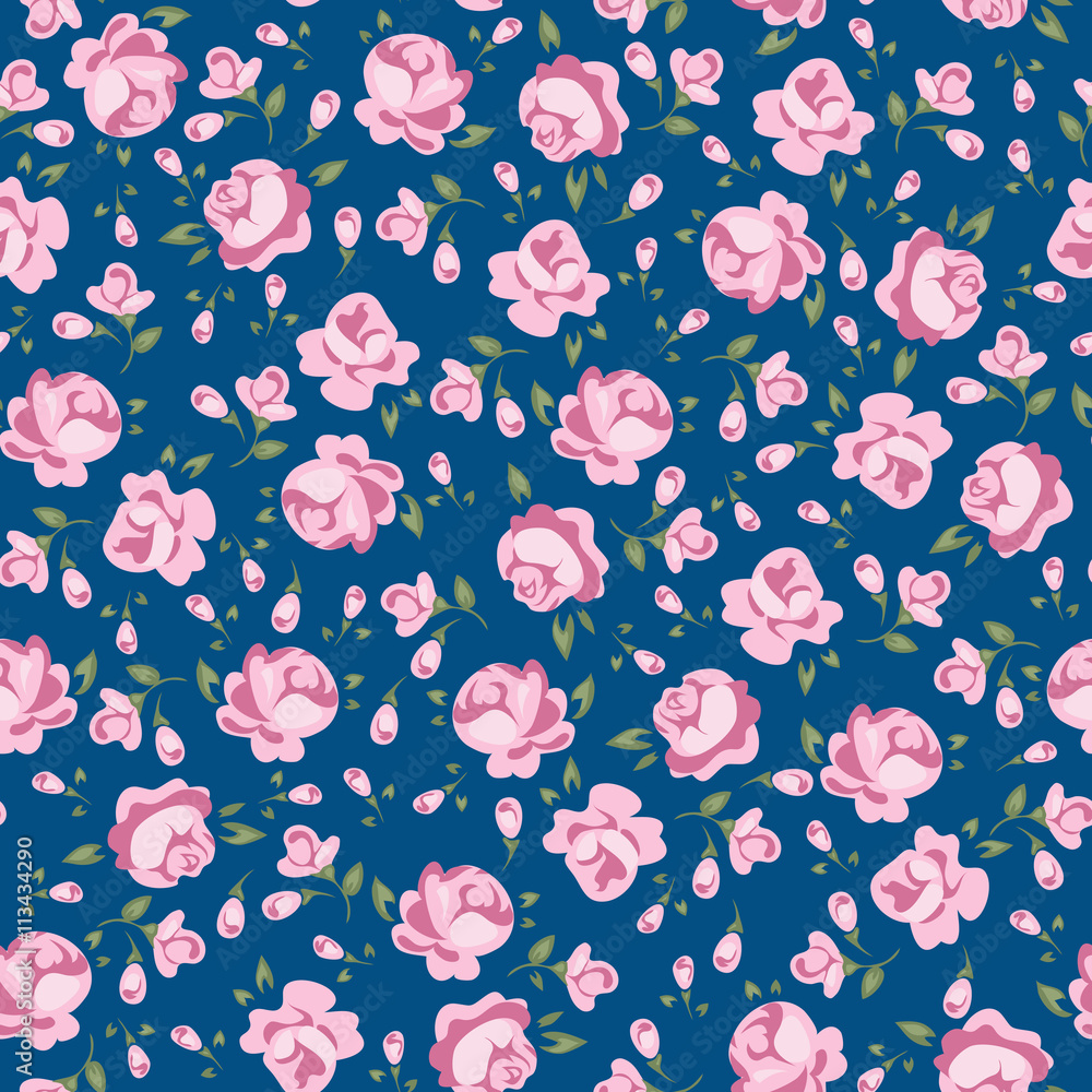 Rose seamless pattern Rose seamless pattern