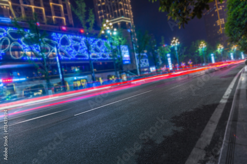 road and buildings background hong kong.