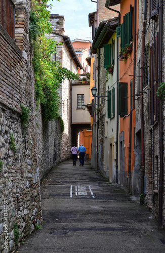 Fototapeta Naklejka Na Ścianę i Meble -  Perugia, an awesome medieval city, capital of Umbria region, central Italy