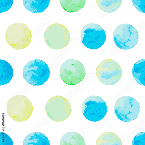 Seamless background with circles.