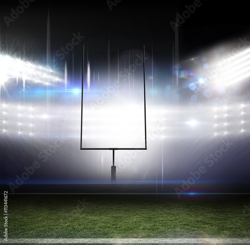 Vászonkép American football arena
