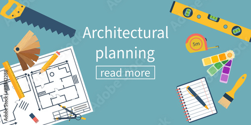 Architectural planning vector