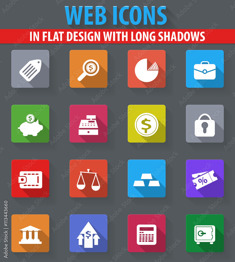 finance icons set finance icons set