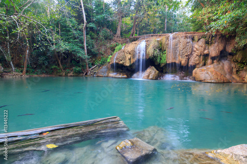 Erawan Waterfall in National Park