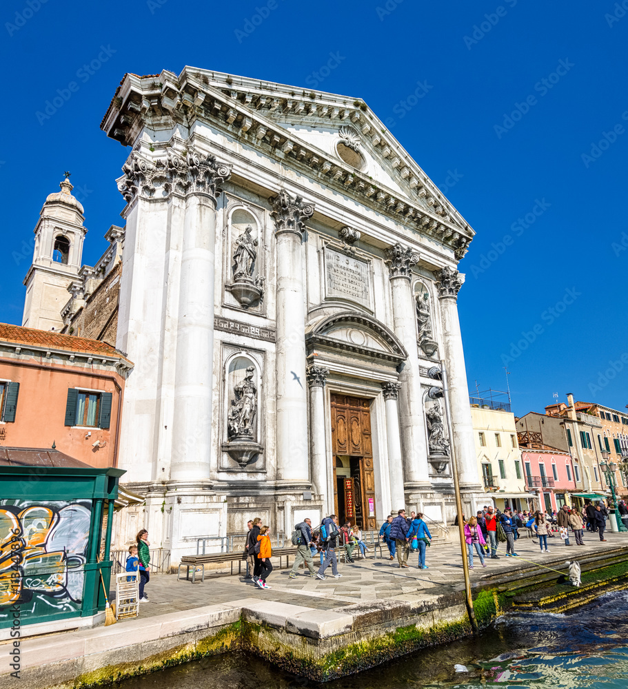 Santa Maria del Rosario church in Venice, Italy