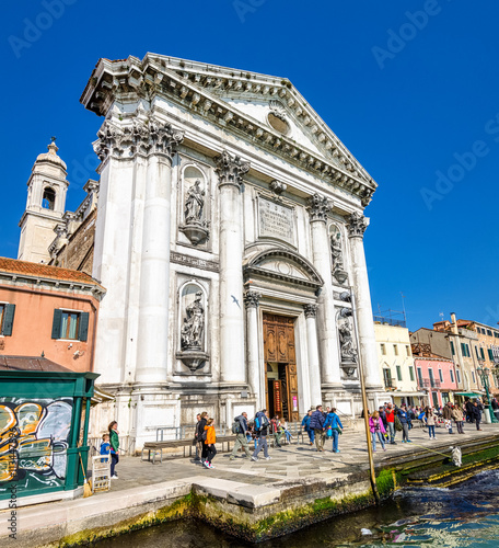 Santa Maria del Rosario church in Venice, Italy