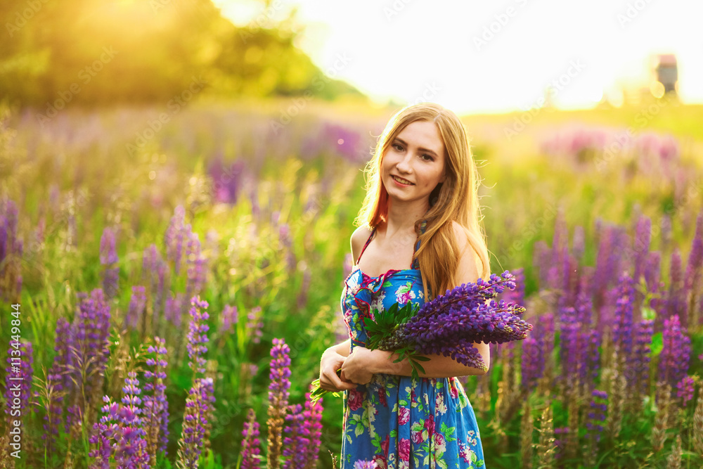 The woman portrait. The woman portrait.