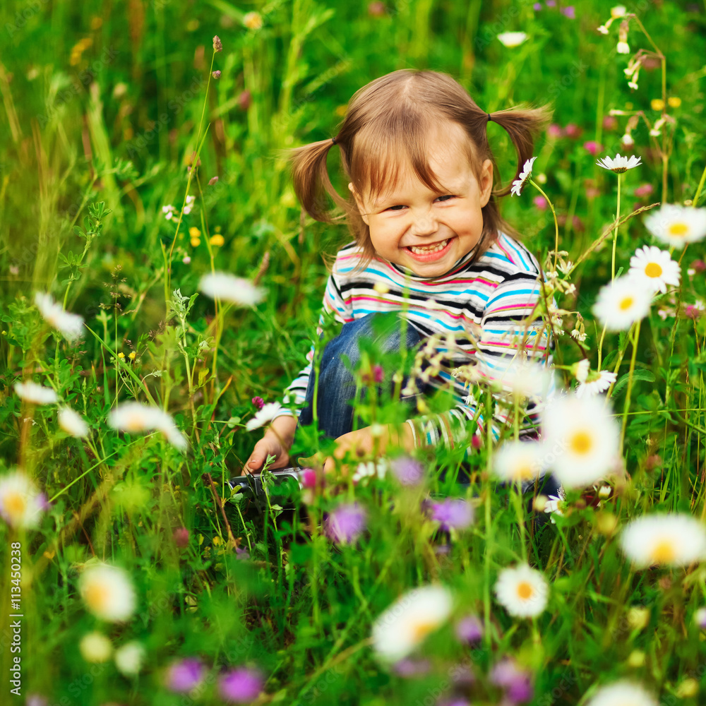 Little girl portrait.