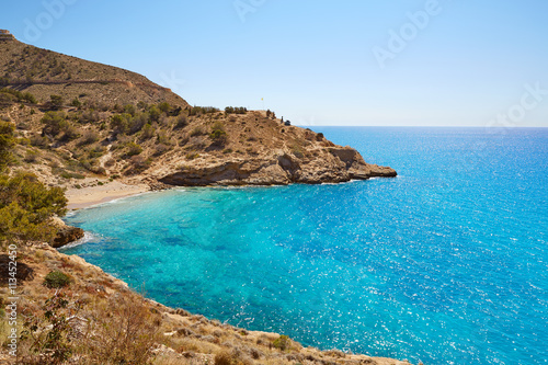 Benidorm beach Alicante Mediterranean Spain