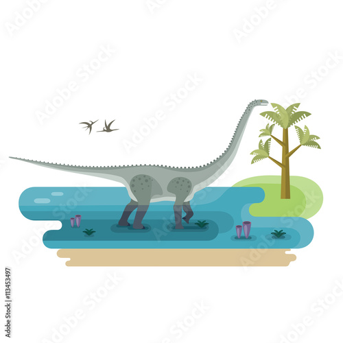 Giant Diplodocus