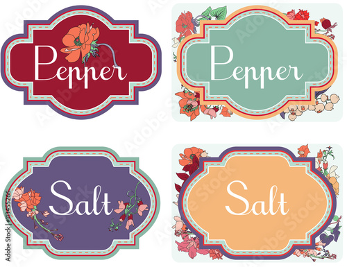 salt and pepper printable sticker