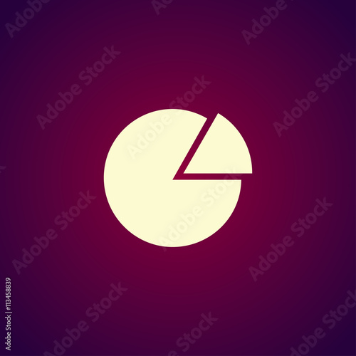 circular diagram web icon