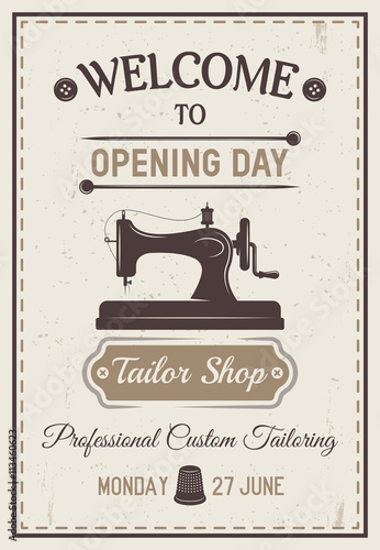 Gray Tailor Poster