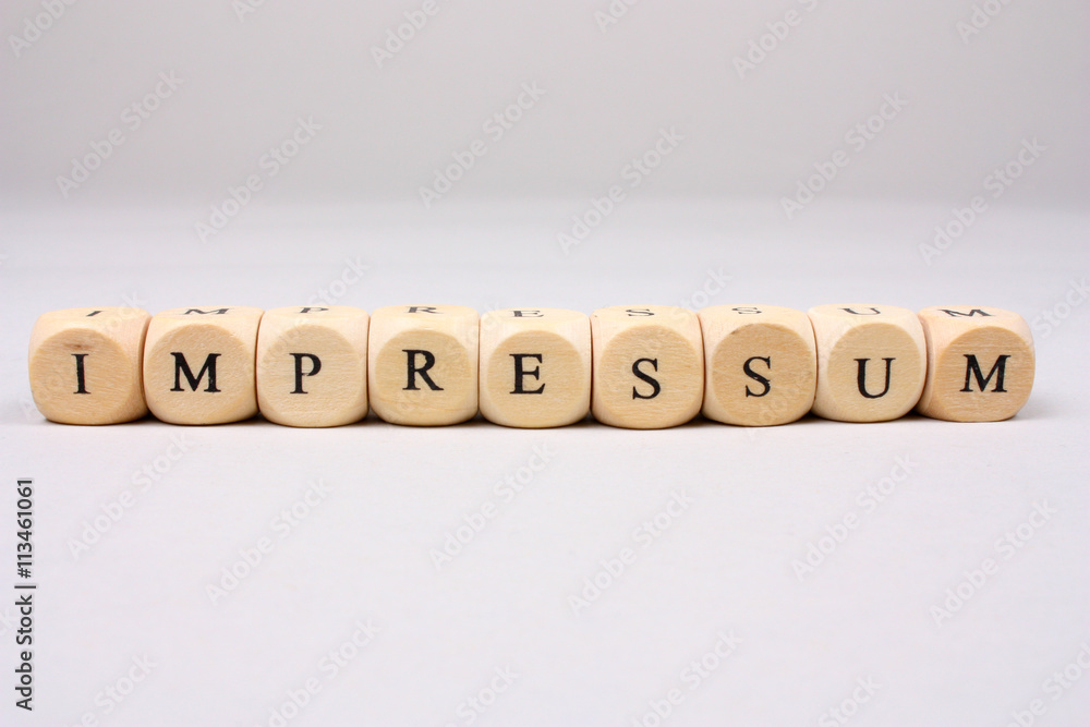Impressum Impressum