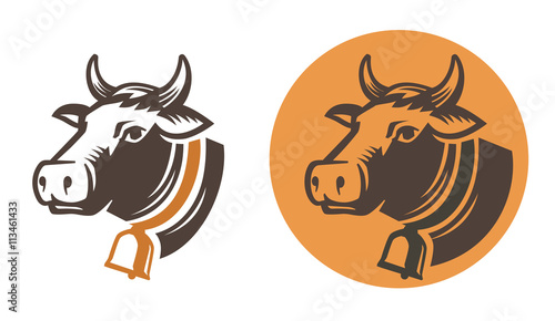 cow color head