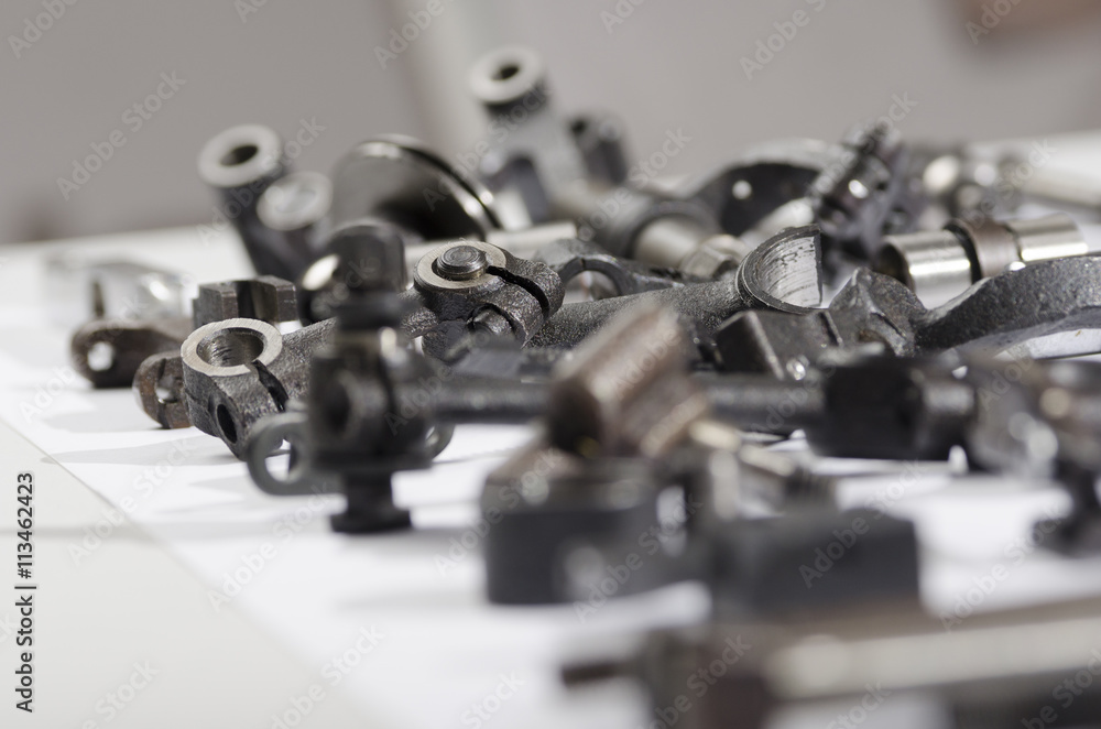 old parts to the machine old parts to the machine