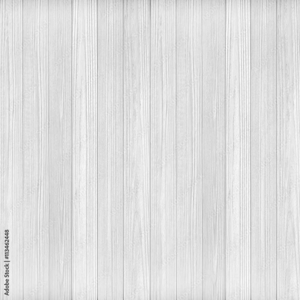 Naklejka premium Wood pine plank white texture background