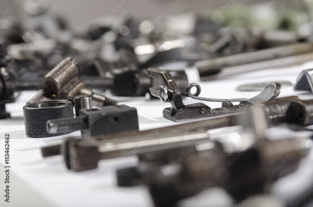 old parts to the machine old parts to the machine