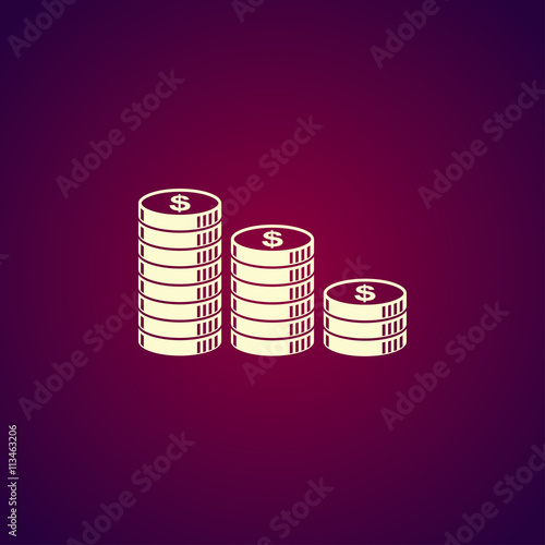 stack of coins icon