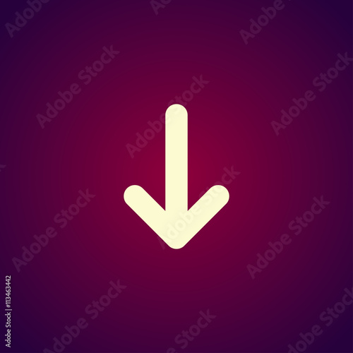 Vector icon arrow