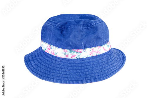  blue hat isolated