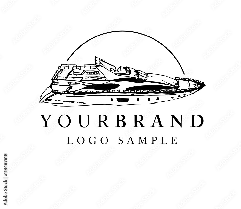 yacht logo sample design