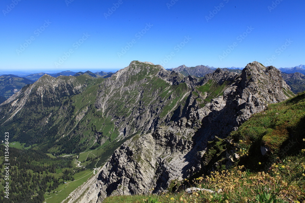 Obraz premium Hindelanger Klettersteig