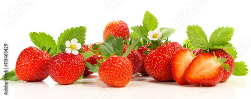Erdbeeren - Panorama