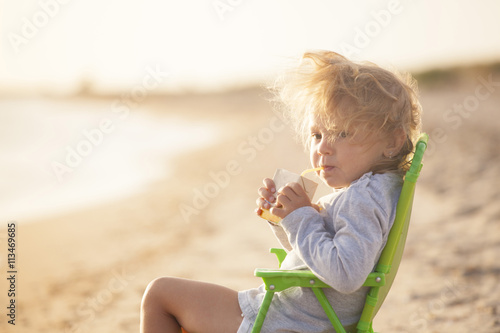 Girl on the beach