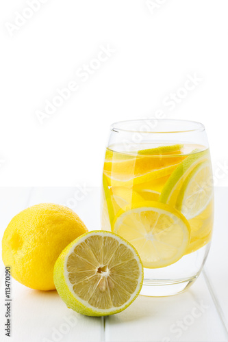 Water with lemon