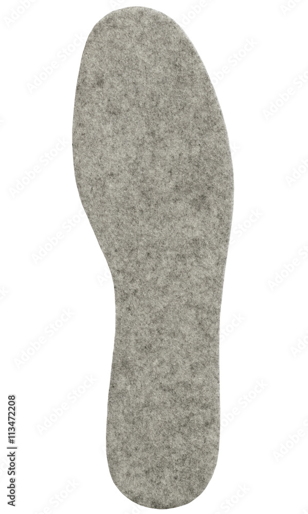 Felted insole for shoes Felted insole for shoes