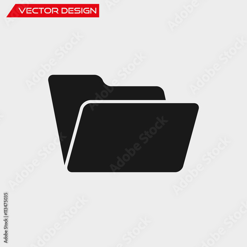 Vector folder icon