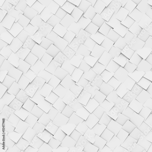 abstract background made of diagonal arranged cubes in grayscales