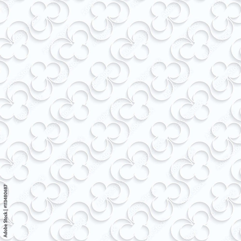 Quilling paper diagonal clubs on vine Quilling paper diagonal clubs on vine