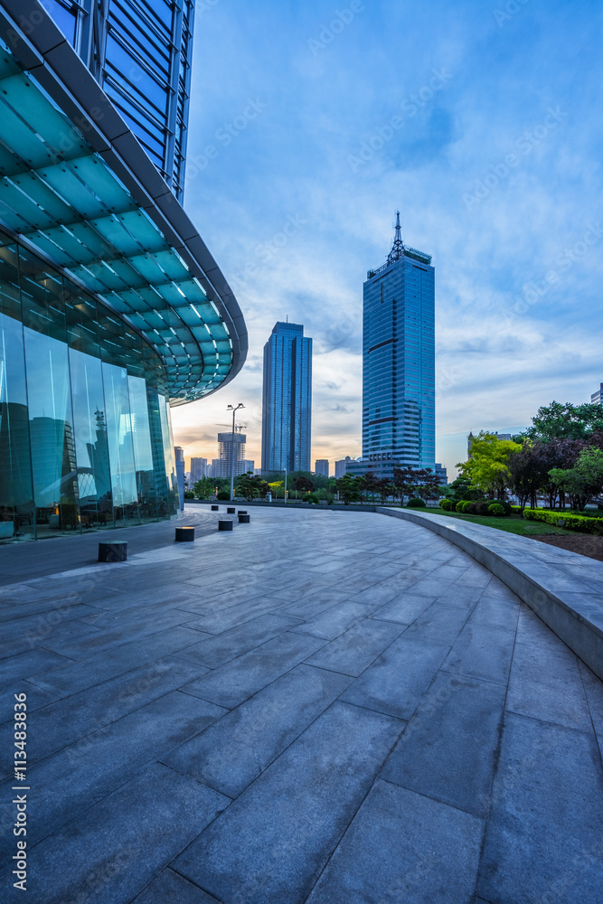 Fototapeta premium exterior of modern building