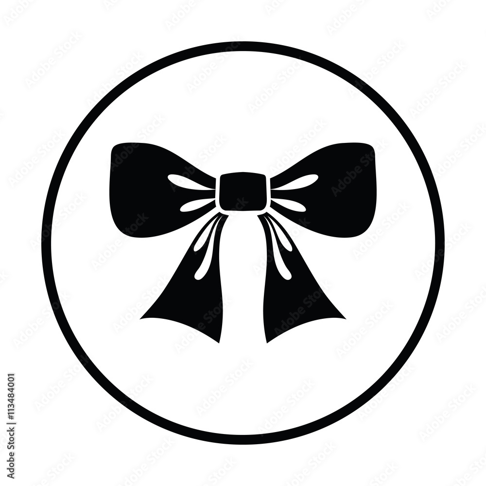 Party bow icon Party bow icon