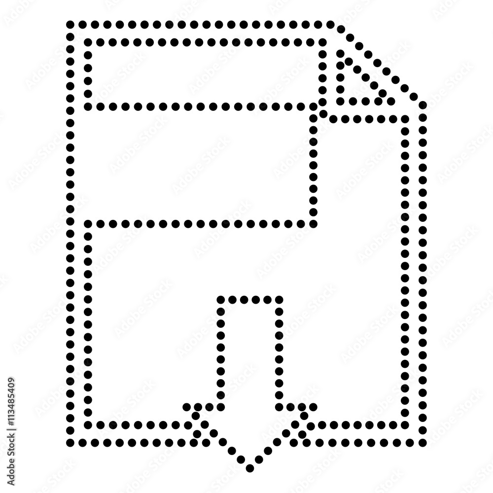 File download sign File download sign