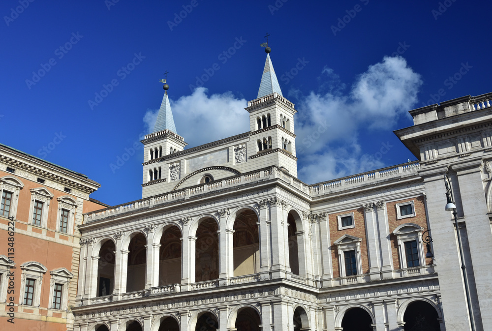 St John Lateran Basilica Benediction Loggia in Rome