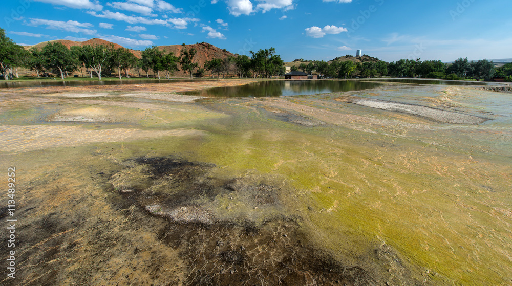 Thermopolis hot spring, Wyoming