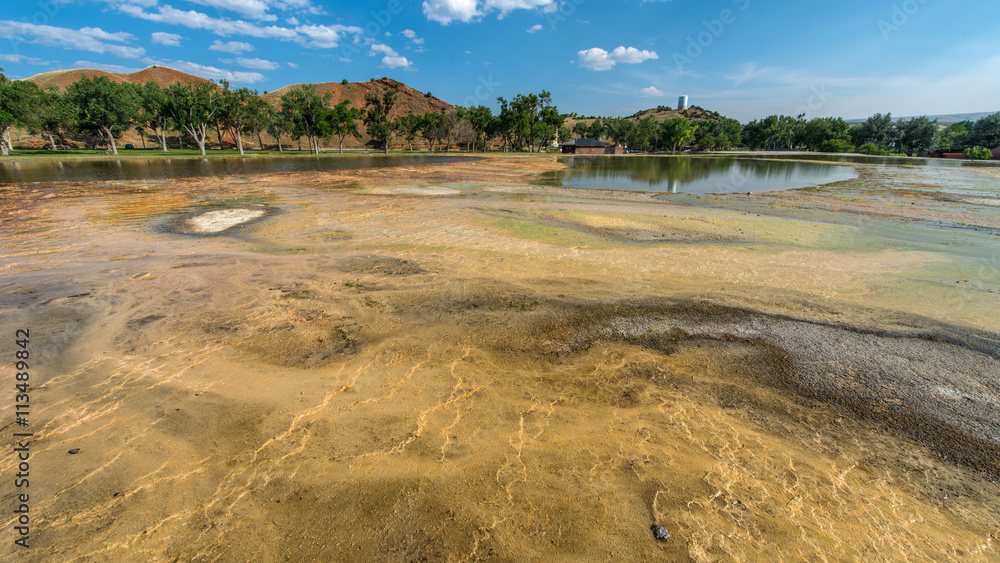 Thermopolis hot spring, Wyoming Thermopolis hot spring, Wyoming