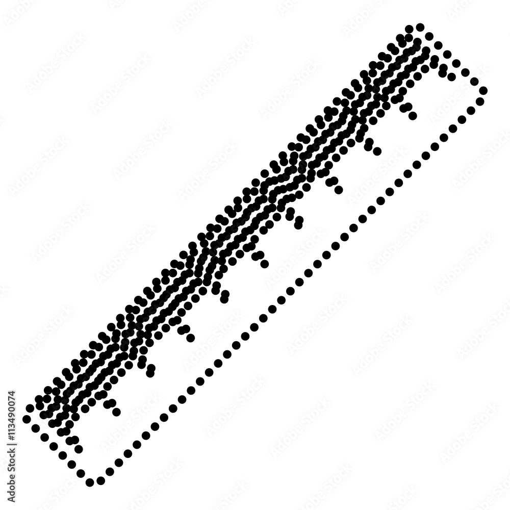 Centimeter ruler sign Centimeter ruler sign